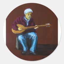 Greek Musician Sticker