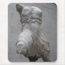Greek Parthenon Statue Mousepad