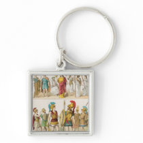 Greek Religious and Military Dress Keychains
