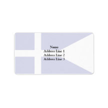 Greek Royal Navy Commodore'S, Greece Custom Address Labels