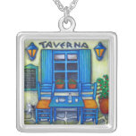 Greek Taverna Necklace by Lisa Lorenz