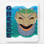 Greek theatre MASK Mousepad