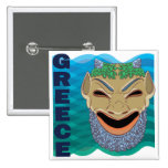 Greek theatre MASK Pin