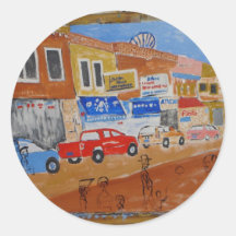 Greektown Detroit Sticker