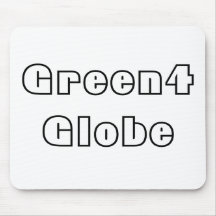 Green4Globe Mouse Pad