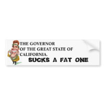 green%20arnold, THE GOVERNOROF THE GREAT STATE ... Bumper Stickers