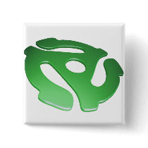 Green 3D 45 RPM Adapter