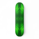 Green Abstarct Blank Skateboards