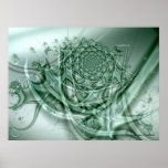Green Abstract Art Print