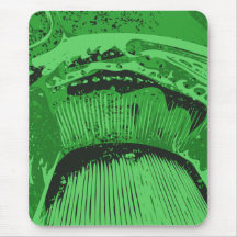Green Abstract. Mouse Pads