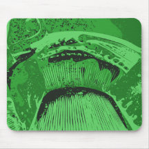 Green Abstract. Mousepad