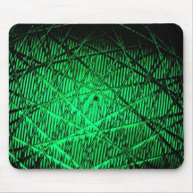 Green Abstract Mousepad