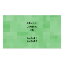 Green Abstract Pattern. Business Card Templates