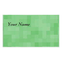Green Abstract Pattern. Business Card Templates