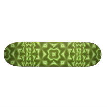 Green abstract Pattern Skate Board