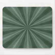Green abstract starburst mousepad