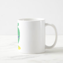Green Alien Mugs