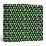 Green Aliens Notebook binders