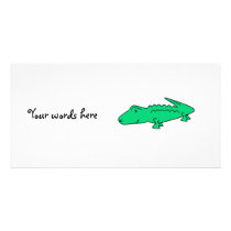 Green alligator