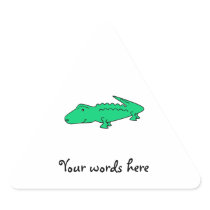 Green alligator