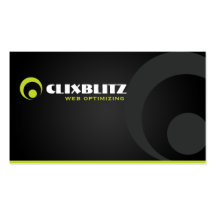 Green and Black Logo Business Card Template