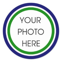 Green and Blue Template Stickers