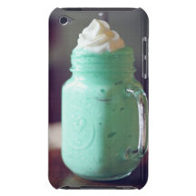 Green and Cream iPod Touch Cases