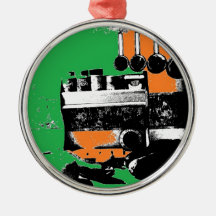 Green and Gold Kitchen Ornament