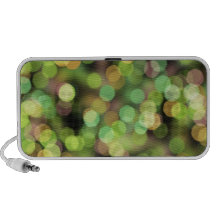 Green and Pink Festive Lights Mp3 Speakers
