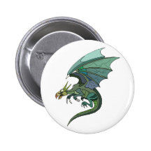 Green and Purple Pinback Button