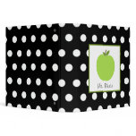 Green Apple / Black with White Polka Dots Binders