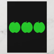 Green Apple. Personalized Flyer