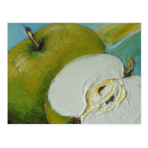 Green Apple Post Card