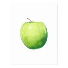 Green Apple Postcard