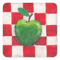 Green Apple sticker
