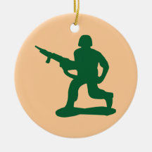 Green Army Men Christmas Tree Ornaments