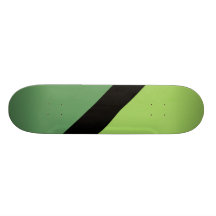 Green asparagus skate board deck