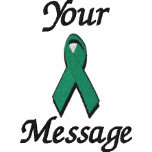 green awareness ribbon - Customize