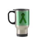 Green Awareness Ribbon Products Coffee Mug