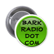 Green Bark Radio Buttom Pin