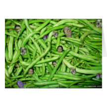 Green Bean Heads! Greeting Cards