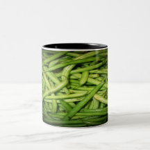 Green Beans in Spotlight Coffee Mug