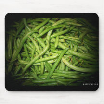 Green Beans in Spotlight Mousepad