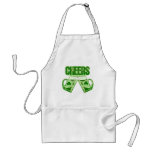 Green Beer Cheers Apron