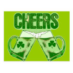 Green Beer Cheers Postcard
