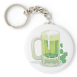 Green Beer Keychain