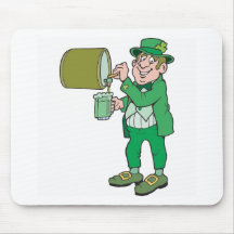 Green Beer Mouse Pad