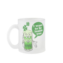 Green beer wants to be inside you coffee mugs