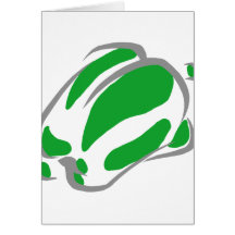 Green Bell Peppr Greeting Cards