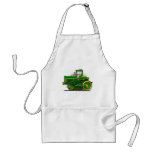 Green Big Dozer Tractor Aprons